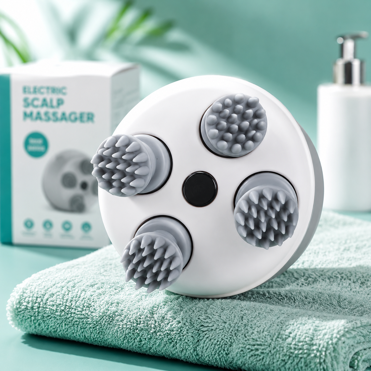 Rechargeable Hair & Scalp Massager Use All Over Body