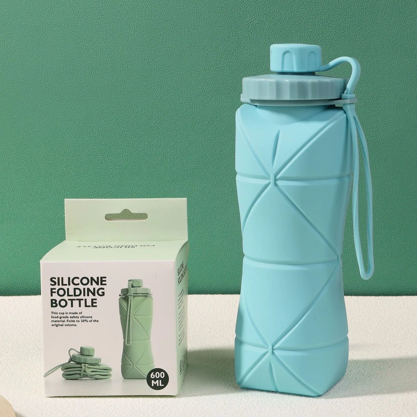 Foldable Silicone Water Bottle