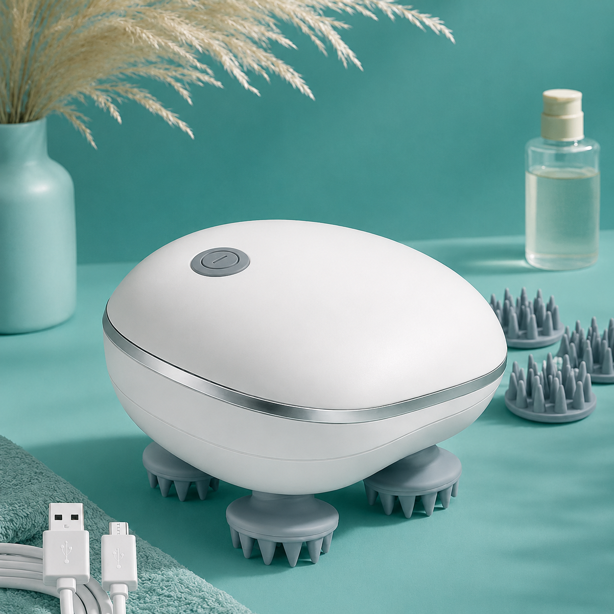 Rechargeable Hair & Scalp Massager Use All Over Body