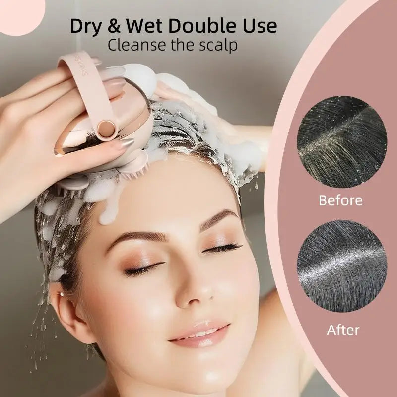 Rechargeable Hair & Scalp Massager Use All Over Body